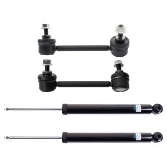 TRQ® - Rear Shock Absorber and Suspension Kit
