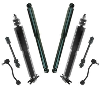 TRQ® - Front and Rear Shock Absorber and Suspension Kit