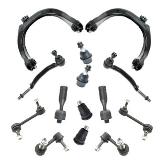 TRQ® - Front and Rear Control Arm and Suspension Kit