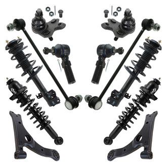 TRQ® - Front and Rear Ball Joint and Suspension Kit