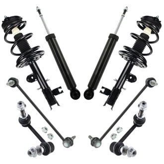 TRQ® - Front and Rear Shock Absorber and Suspension Kit