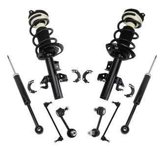 TRQ® - Front and Rear Shock Absorber and Suspension Kit