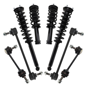 TRQ® - Front and Rear Control Arm and Suspension Kit
