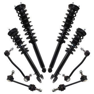TRQ® - Front and Rear Control Arm and Suspension Kit