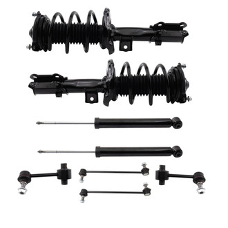 TRQ® - Front and Rear Strut and Suspension Kit