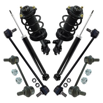TRQ® - Front and Rear Shock Absorber and Suspension Kit