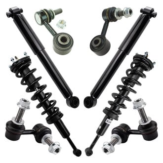 TRQ® - Front and Rear Shock Absorber and Suspension Kit