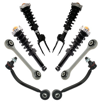 TRQ® - Front and Rear Sway Bar Link and Suspension Kit