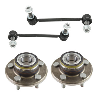 TRQ® - Front Sway Bar Link and Suspension Kit