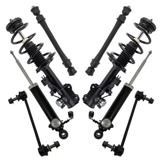 TRQ® - Front and Rear Shock Absorber and Suspension Kit