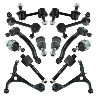 TRQ® - Front and Rear Ball Joint and Suspension Kit