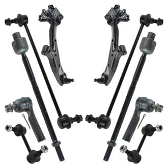 TRQ® - Front and Rear Control Arm and Suspension Kit