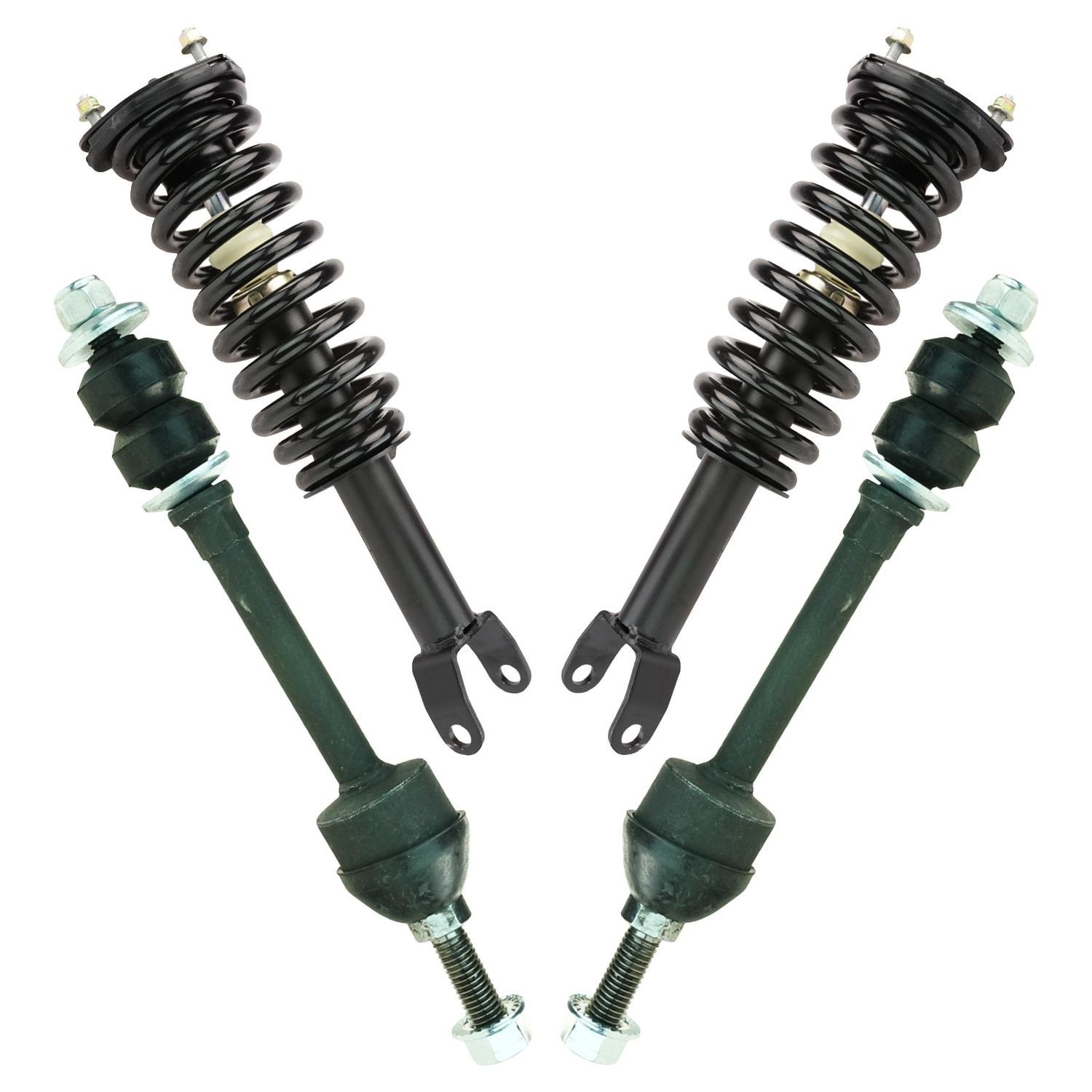 TRQ® PSA38041 - Front Shock Absorber and Suspension Kit