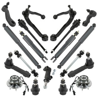 TRQ® - Front and Rear Control Arm and Suspension Kit