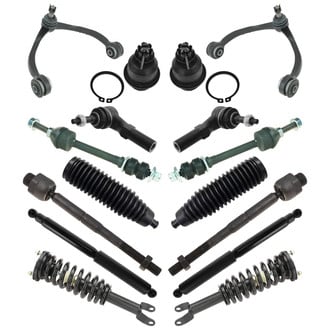 TRQ® - Front and Rear Control Arm and Suspension Kit