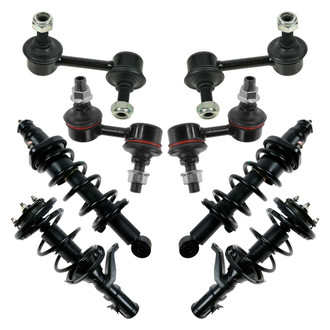 TRQ® - Front and Rear Strut and Suspension Kit