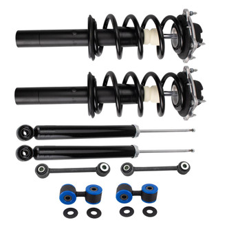 TRQ® - Front and Rear Shock Absorber and Suspension Kit