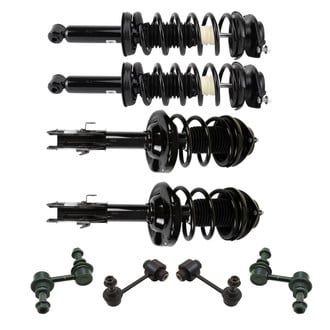 TRQ® - Front and Rear Shock Absorber and Suspension Kit