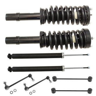 TRQ® - Front and Rear Shock Absorber and Suspension Kit