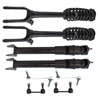 TRQ® - Front and Rear Shock Absorber and Suspension Kit