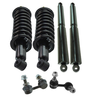 TRQ® - Front and Rear Control Arm and Suspension Kit
