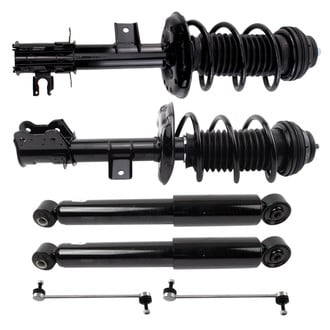 TRQ® - Front and Rear Shock Absorber and Suspension Kit