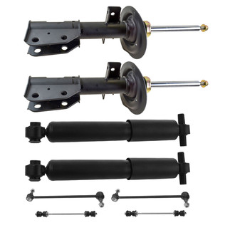 TRQ® - Front and Rear Shock Absorber and Suspension Kit