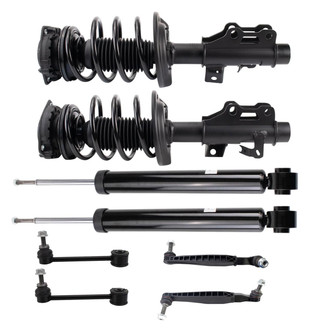 TRQ® - Front and Rear Shock Absorber and Suspension Kit