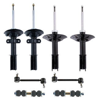 TRQ® - Front and Rear Shock Absorber and Suspension Kit