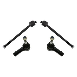 TRQ® - Front Inner and Outer Steering Tie Rod End Kit