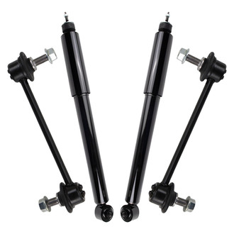 TRQ® - Rear Shock Absorber and Suspension Kit