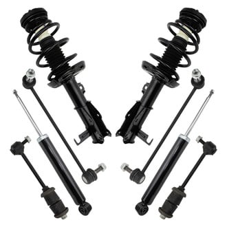 TRQ® - Front and Rear Shock Absorber and Suspension Kit