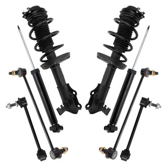 TRQ® - Front and Rear Strut and Suspension Kit