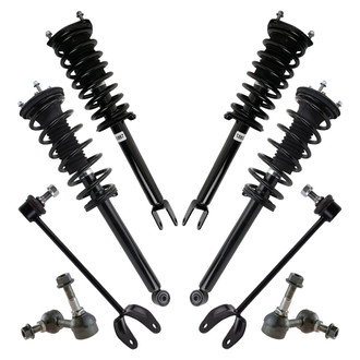 TRQ® - Front and Rear Control Arm and Suspension Kit