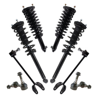 TRQ® - Front and Rear Control Arm and Suspension Kit