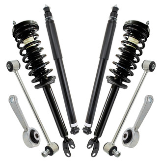 TRQ® - Front and Rear Shock Absorber and Suspension Kit