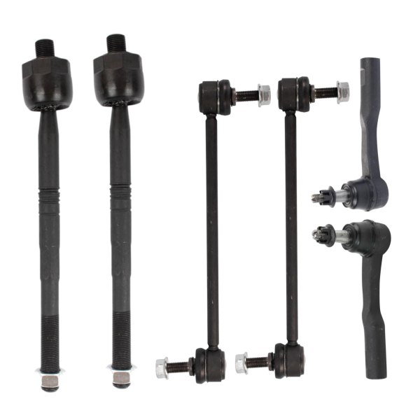 TRQ® - Steering Tie Rods and Suspension Kit 