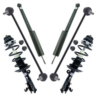 TRQ® - Front and Rear Shock Absorber and Suspension Kit