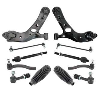 TRQ® - Front and Rear Control Arm and Suspension Kit