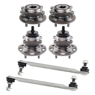 TRQ® - Front and Rear Drivetrain Kit