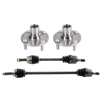 TRQ® - Front Driver and Passenger Side Drivetrain Kit