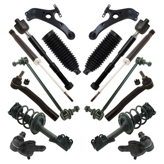 TRQ® - Front and Rear Control Arm and Suspension Kit