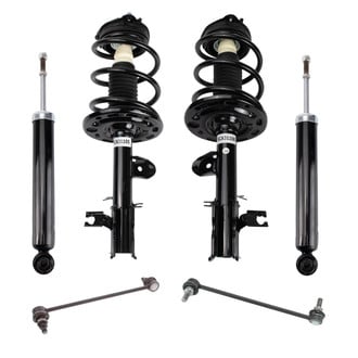 TRQ® - Front and Rear Shock Absorber and Suspension Kit