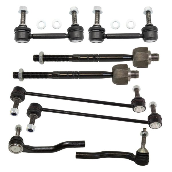 TRQ® - Front and Rear Sway Bar Link and Suspension Kit