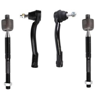 TRQ® - 4-Piece Tie Rod Set