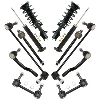 TRQ® - Front and Rear Control Arm and Suspension Kit
