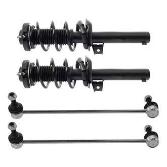 TRQ® - Front Shock Absorber and Suspension Kit
