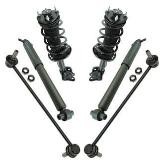 TRQ® - Front and Rear Shock Absorber and Suspension Kit