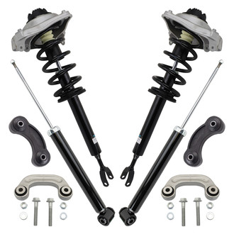 TRQ® - Front and Rear Shock Absorber and Suspension Kit