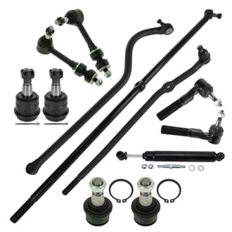 TRQ® - Front Drag Link and Suspension Kit